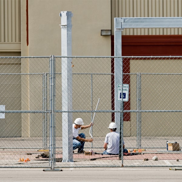 how long can i rent the temporary fence for my building site or event in Hollister CA